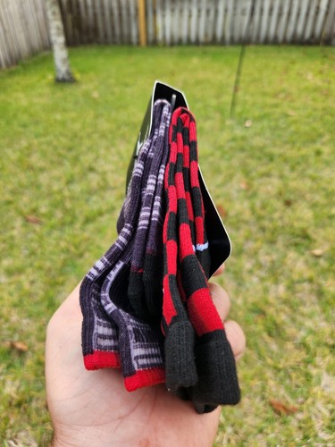3 pars of Jordan Jumpman Lightweight Black & Red Checker 3Y-5Y - Picture 4 of 8