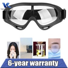 Safety Goggles for Over Glasses Anti Fog Scratch Resistant Windproof Dustproof