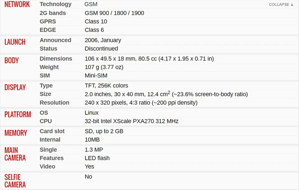 Original Motorola ROKR E2 Unlocked Tri-band 2G GSM Linux OS Cellphone FM Camera - Immagine 4 di 4