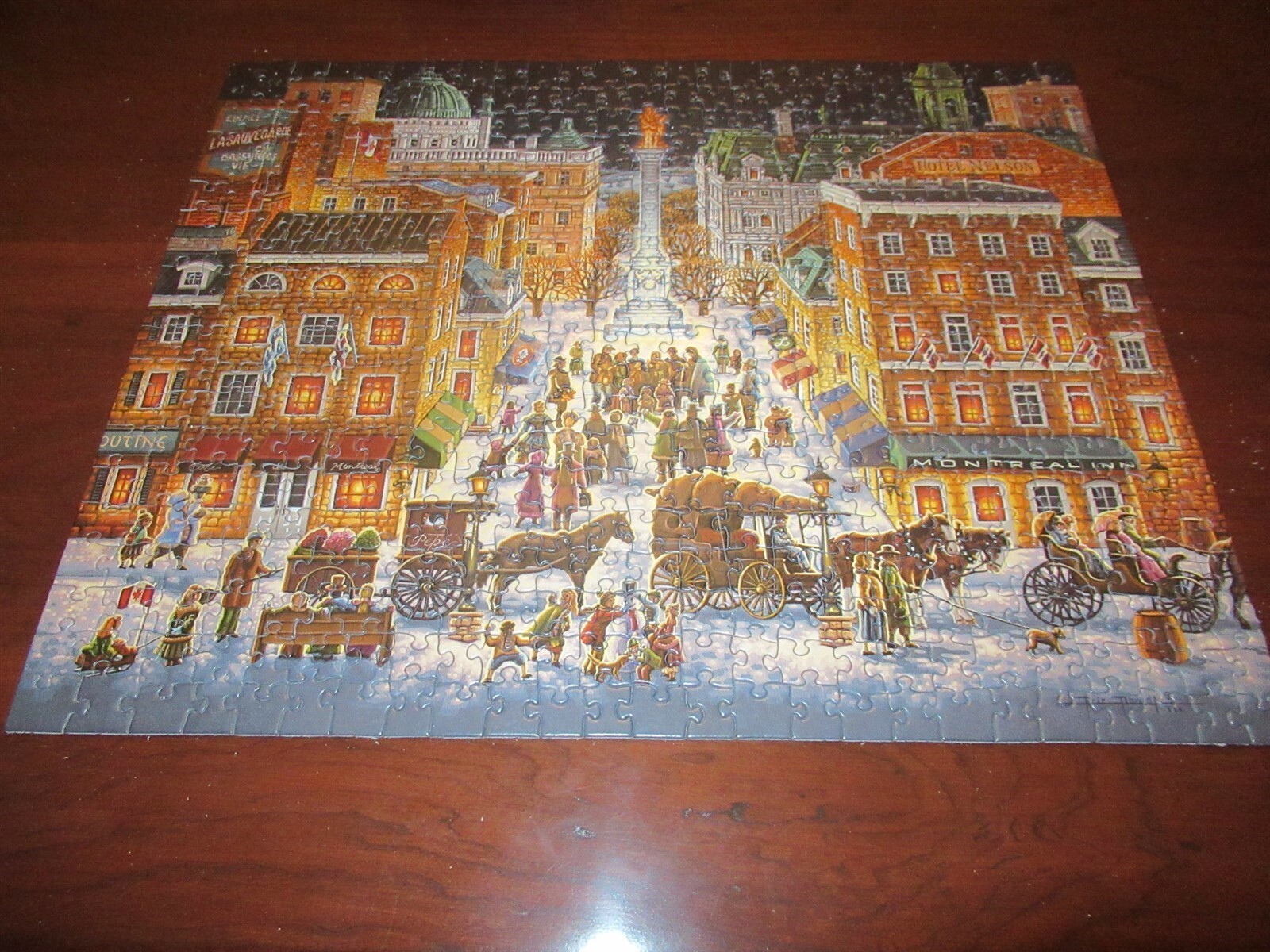 Lot 6 Complete 500 300 Pc Dowdle Jigsaw Puzzles NY Pigeon Wild