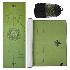 Yoga Towels, Non Slip Hot Yoga Mat Towel with Grip Dots,Super-Absorbent Soft ...