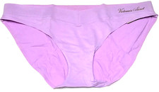 medium - NIP Victoria's Secret bikini panty light purple dip front c268