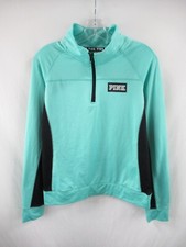 Victoria's Secret PINK Women's Activewear 1/4 Zip Pullover Top Size M A817