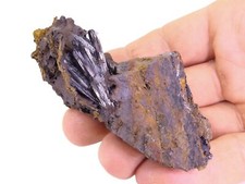 Pyrolusit, Romanechit - Cercal Mine, Portugal / 8 x 3,5 x 4 cm