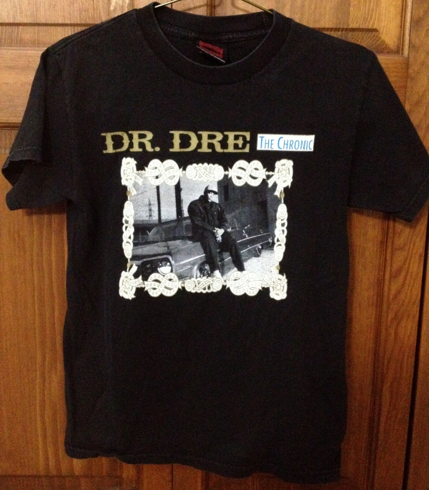 FILA Dr. Dre Maglietta The Chronic (S) Death Row Records Nera