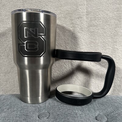 NC State Yeti Tumbler 30 oz With Magslider Lid North Carolina