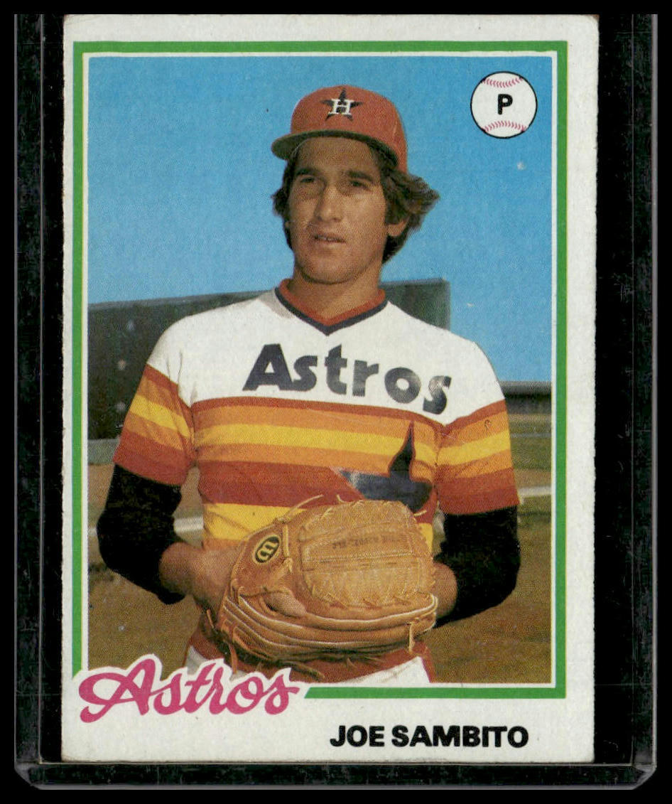 1978 Topps Burger King Houston Astros #10 - Joe Sambito
