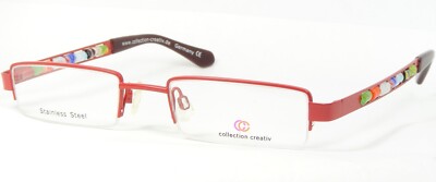 Collection Creativ 1243 900 RED UNIQUE EYEGLASSES GLASSES FRAME 48-19-135mm