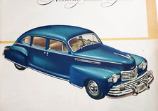 Lincoln Vintage 1946 Ford Motor Company Car Ad Magazine Print Automobile
