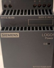 Siemens LOGO! POWER 24V/DC- (2.5A) - 6EP33336SB000AY0
