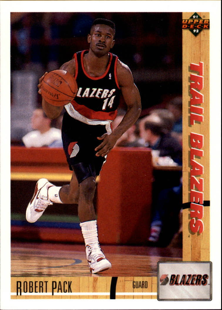 1991-92 Upper Deck #407 Robert Pack RC - NM