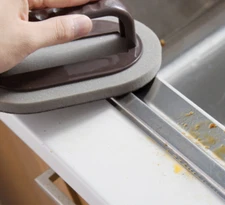 Nano Emery Magic Sponge With Handle Home Cleaning Brush Washing Pot Kitchen Tool