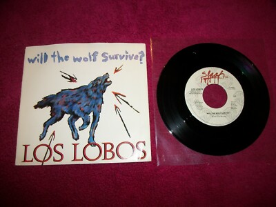 Los Lobos - Will The Wolf Survive? / The Breakdown 7'' 45  - 7-29093 NM VINYL