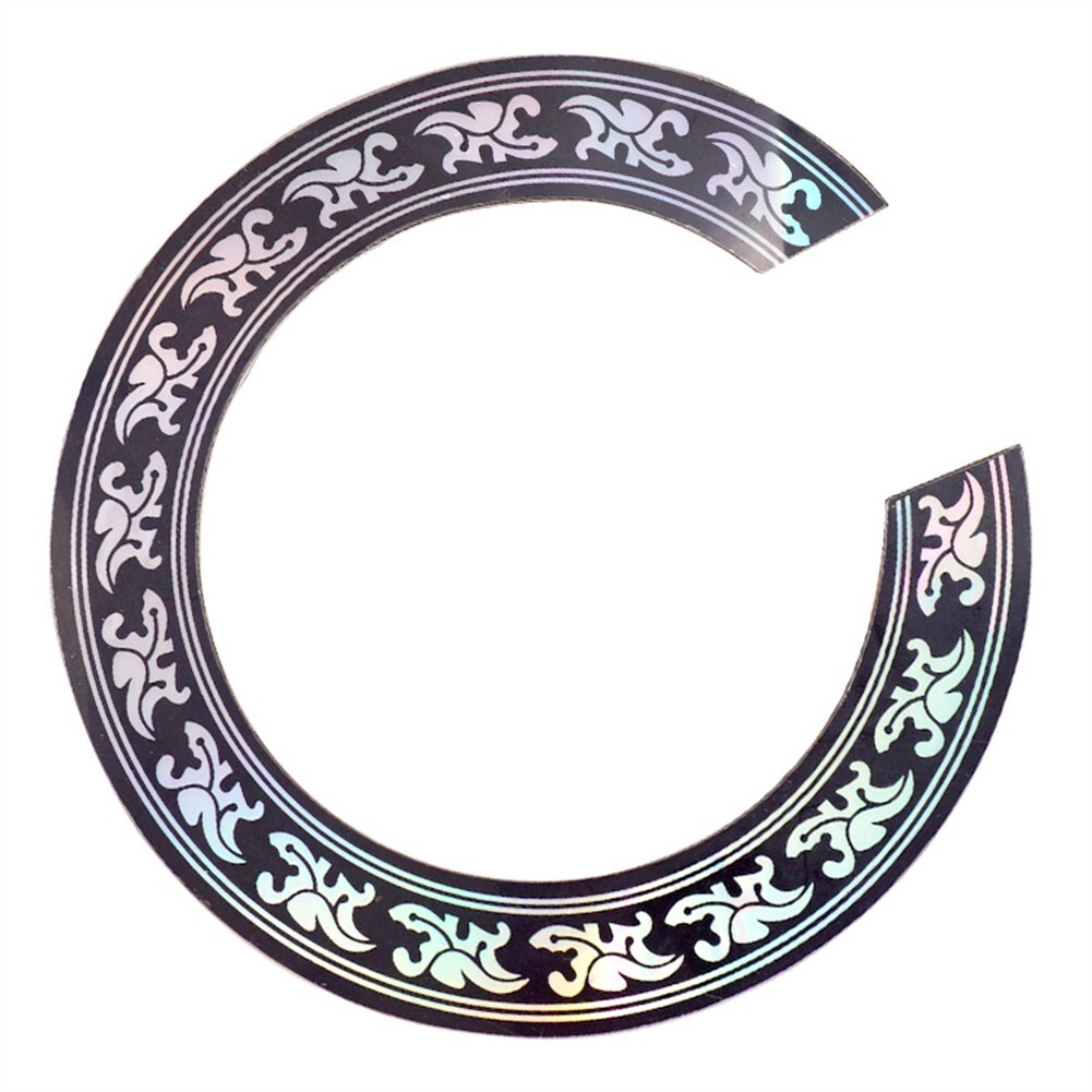 DIYSound Hole Decal Sticker Inlay ForAcoustic Classical Guitar