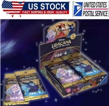 2025 Disney LORCANA BOOSTER Light Box The First Chapter Chinese Ver 24 Packs Box