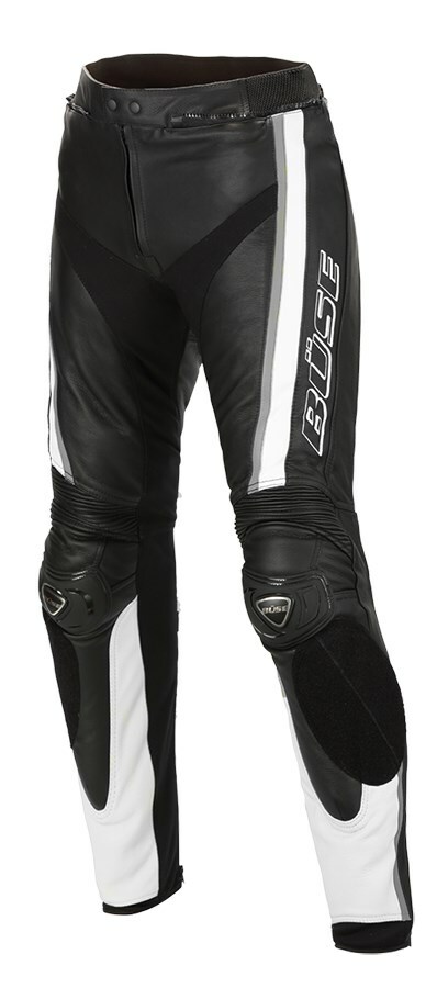 Büse Mille Gr. 24 Men's Motorcycle Pants Summer Leather Pants with Protectors