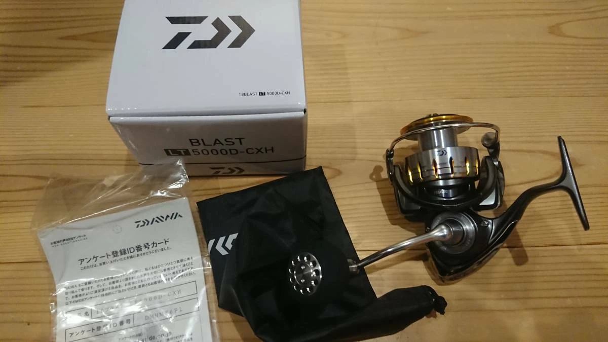 DAIWA Spinning Reel 18 BLAST LT 5000D-CXH Fishing genuine Excellent with Box F/S