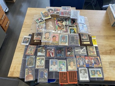 Medium Flat Rate Box of Sports Cards! (2,000+) Auto Patch Kobe Jordan 1950s READ
