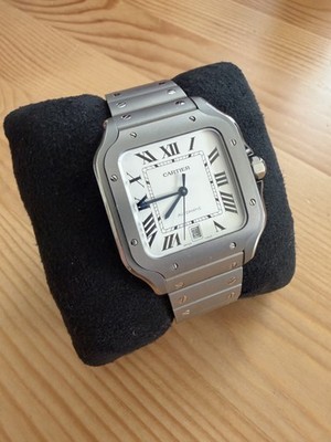 SANTOS DE CARTIER large titanium WSSA0089