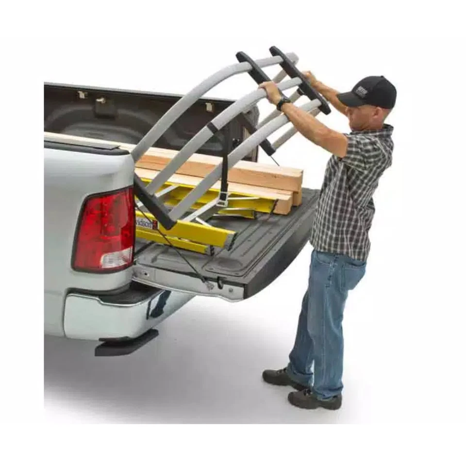 AMP Research BedXtender HD Max Silver Bed Extender for F150 F250 Titan Ram 1500 — 第 4/4 张图片