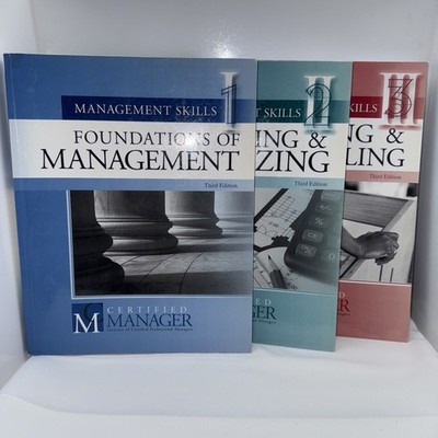Management Skills Set of Three New Books Third Edition