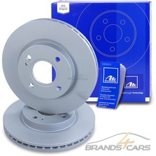 ATE 2x BREMSSCHEIBE Ø258 BELÜFTET VORNE FÜR FORD FIESTA 6 +VAN KOMBI AB BJ 08