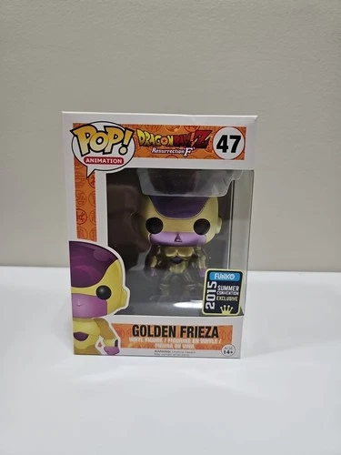 Funko Pop Dragonball Z Resurrection F Golden Frieza #47 2015 Summer Exclusive