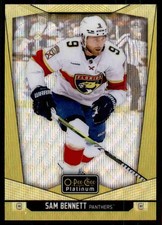 2024-25 O-Pee-Chee Platinum #48 Sam Bennett Neon Yellow Surge
