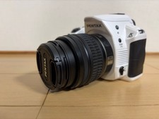 PENTAX K30 White Camera with SMC 18-55mm Lens and Remote Controller