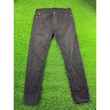 Levi  s 510 Men  s Skinny Jeans Black W32 L32 Denim Slim Fit Y2K Zip Fly Pre-Owned