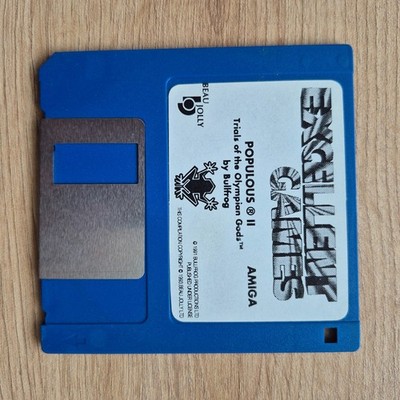   POPULOUS II   guter Zustand   Commodore Amiga 500 600  