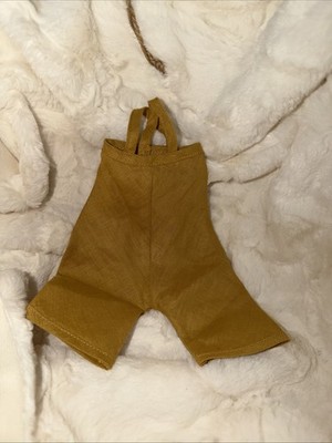 Hazel Village Cozy Party Limited Edition Linen Butternut Squash Suspender Pants