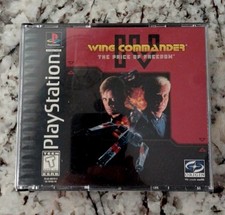 1997 Wing Commander IV: The Price of Freedom PlayStation PS1 {Tested & Working}