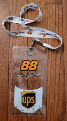 DALE JARRETT #88 NASCAR UPS Car Ticket Lanyard Holder