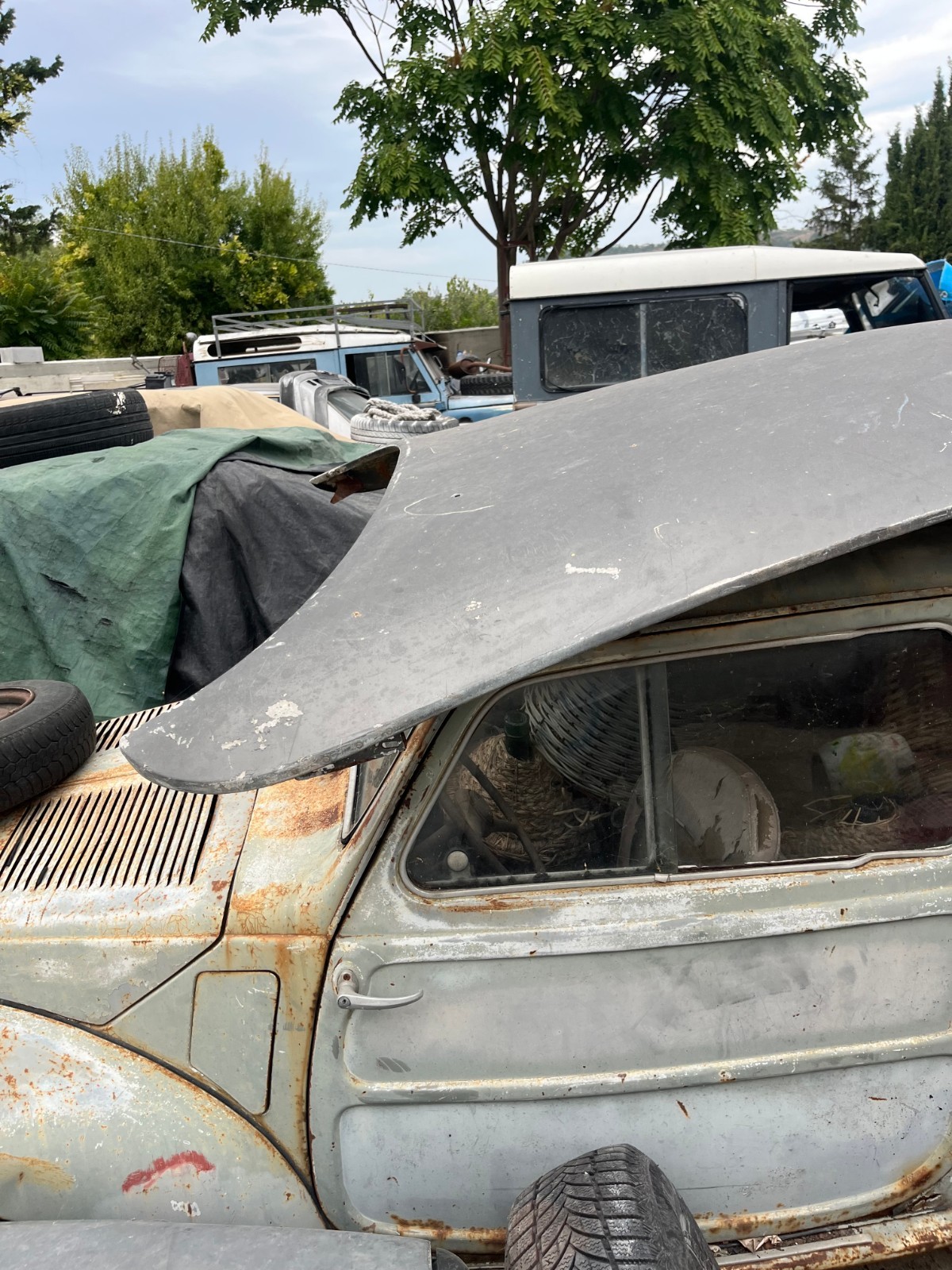 Cinqecento Belvedere, Giardinetta Con Copertura In Tela Conservata foto 3