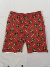 Harry Potter Wizard In World Cutoff Hogwarts Pajama Shorts Size XXL