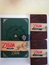 Nintendo The Legend Of Zelda Notizbuch Notebook Din A5 Din A6 liniert braun grün