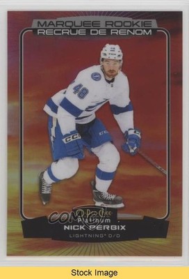 2022 O-Pee-Chee Platinum Marquee Rookies Sunset Nick Perbix Rookie RC READ 18fy