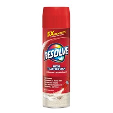 Resolve High Traffic Carpet Stain Cleaner Solution and Odor Remover Foam, 22 oz