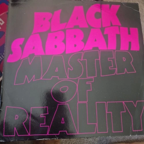 Black Sabbath ‎– Master Of Reality 1985 Germany RE - Vinyl Record LP Album VG+