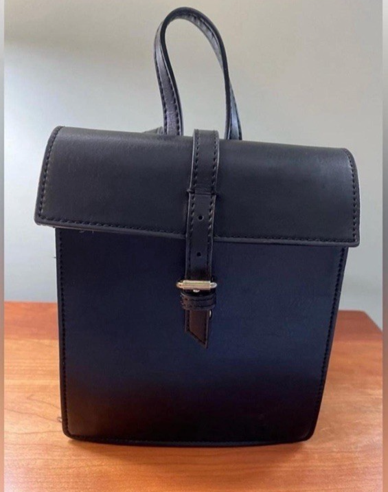 Brandy Melville Faux-Leather Mini Backpack