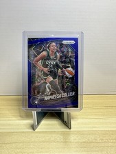 2025 WNBA Panini Prizm Napheesa Collier Blue Prizm #8 Minnesota Lynx Basketball