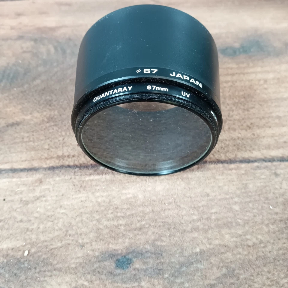 Teleobjetivo Quantaray 400mm f 6.3 con estuche y filtro UV de 67mm Foto 4 de 4