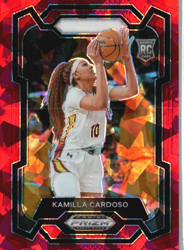 2024 Panini Prizm Draft Picks #59 Kamilla Cardoso Prizms Red Ice
