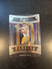 2025 Panini Select Jordan Love Numbers