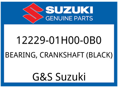 Suzuki OEM Part 12229-01H00-0B0 BEARING,CRANKSHAFT | eBay