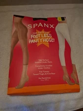 Spanx the Original Footless Pantyhose Invisible under clothes with Flat Tummy