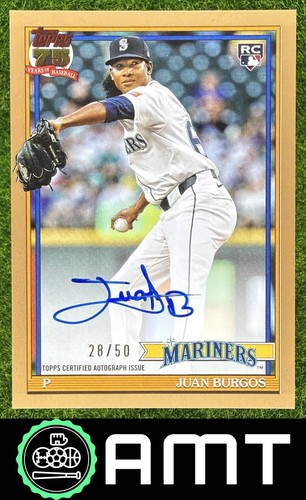 2026 Topps Series 1 Juan Burgos Red Foil (RAW)