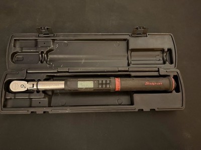 SNAP-ON ATECH2FR100B 3/8'' FLEX HEAD TECHANGLE 5-100FT.LB TORQUE WRENCH