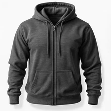 LVAD HeartMate 2 & 3 Hoodie men Fleece Jacket with Controller Battery pockets